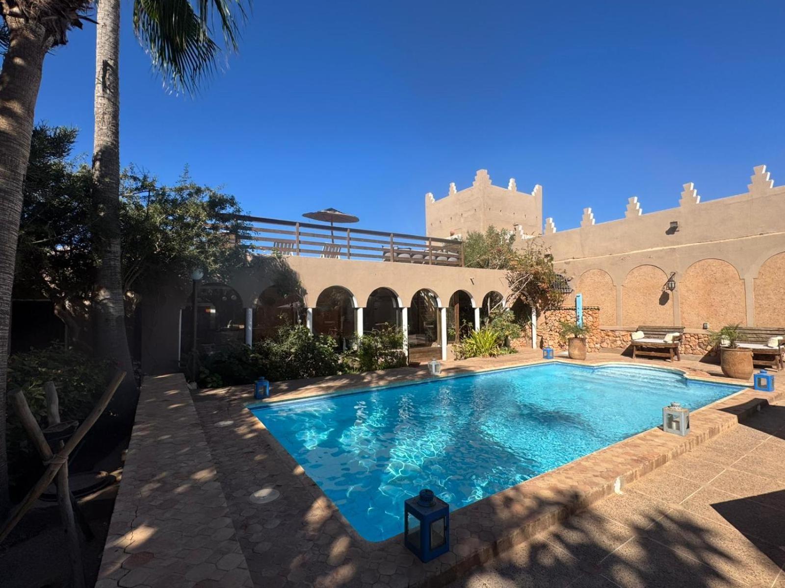 Hotel Les Etoiles Du Ksar Mirleft Exterior foto